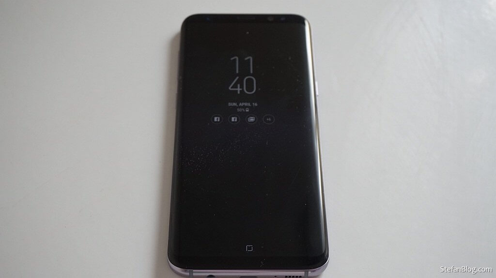 Experienced person unpleasant Remarkable Review Samsung Galaxy S8+